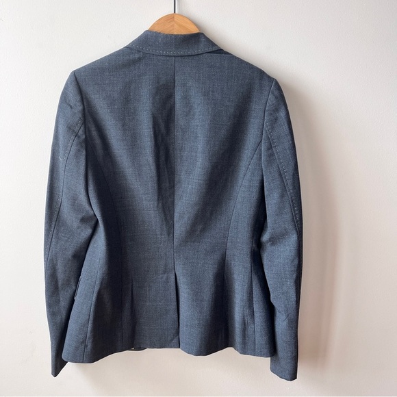 Classiques Entier Women’s Blue Single Breasted Blazer Size 6 - Picture 3 of 10